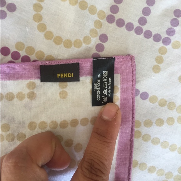 FENDI Print Handkerchief - Picture 4 of 6